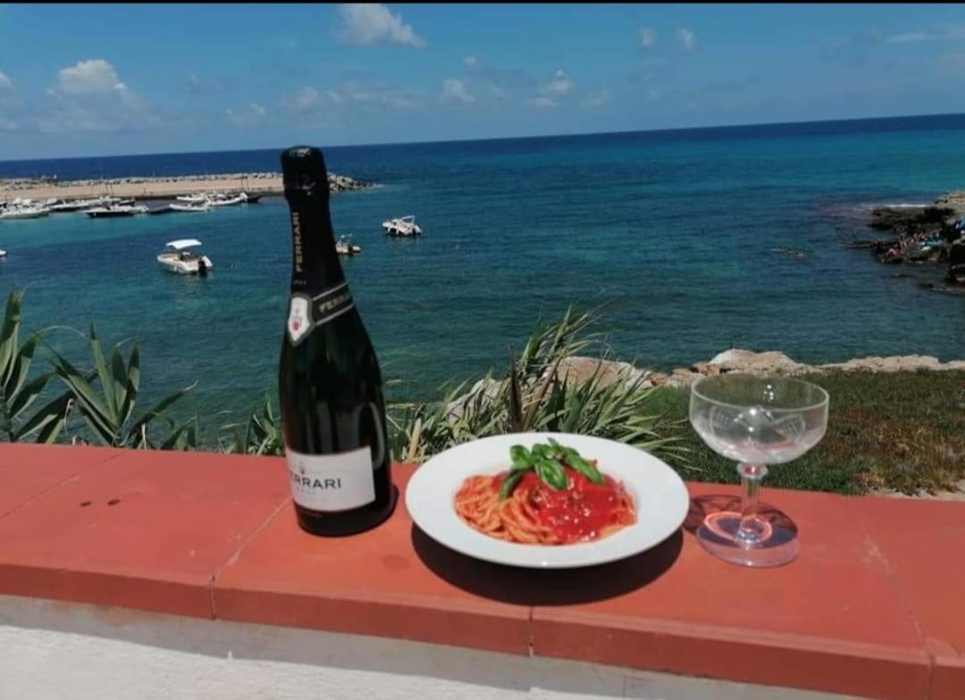 La Terrazza Sul Mare Monolocale Con Terrazza Vicino Aereoporto&Mare Sicilian Vintage Style Beach House Cinisi Exterior foto